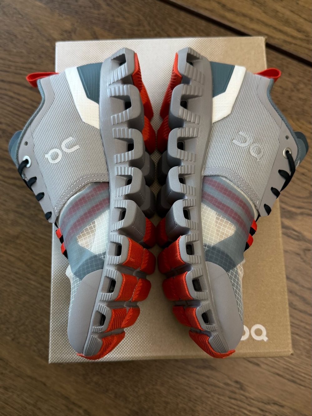 On Cloud X Shift Women's Sneakers | Size 6 | Alloy/Red | New in Box